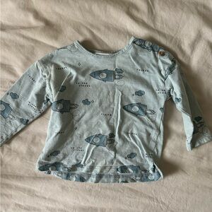 Zara Baby Rocketship Tee